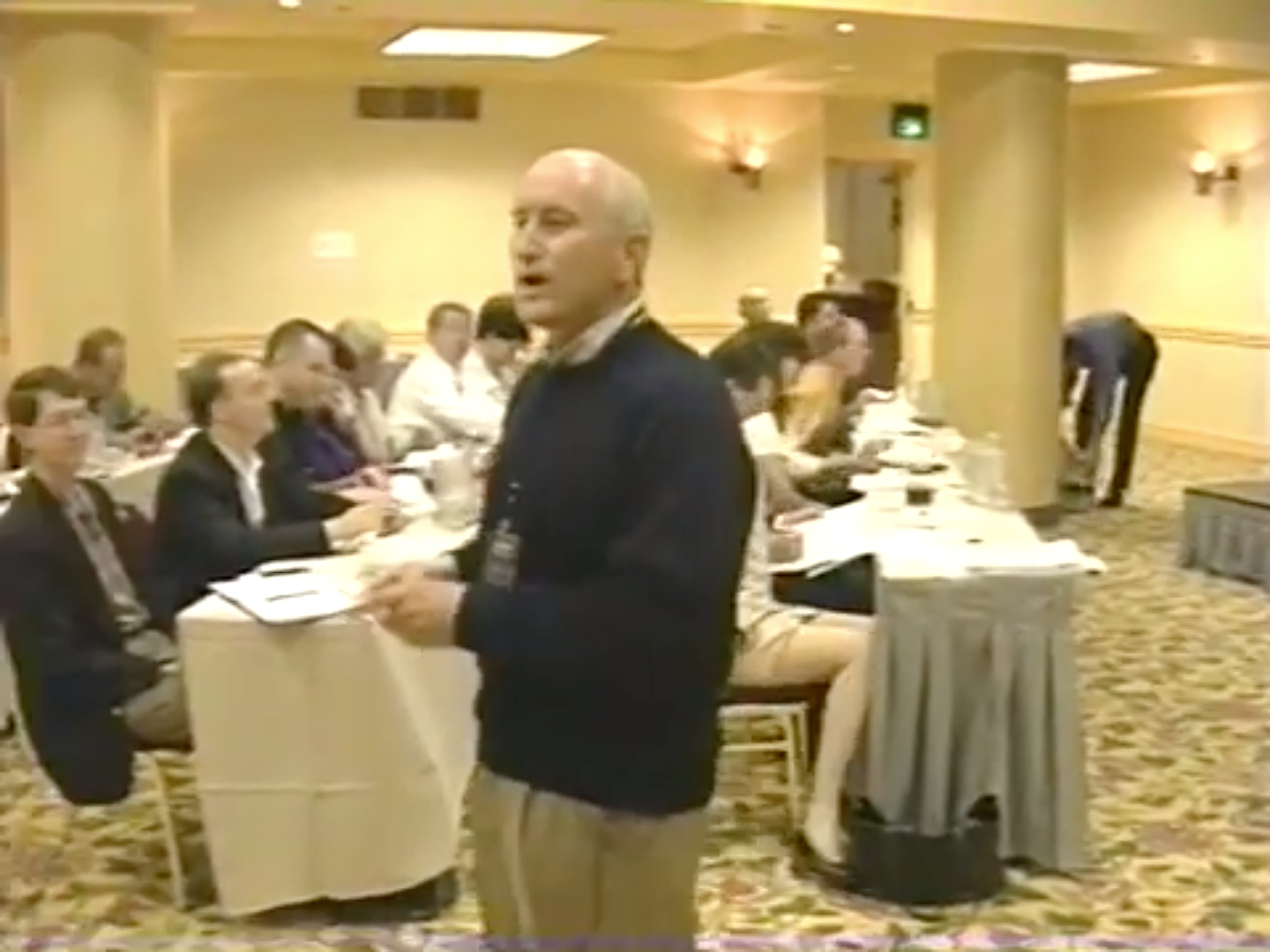 1997 Sales Meeting with Sharper Image Founder, Richard Thalheimer