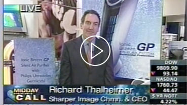Interview CNBC-Midway-Call-with-Richard-Thalheimer,-Sharper-Image-Founder